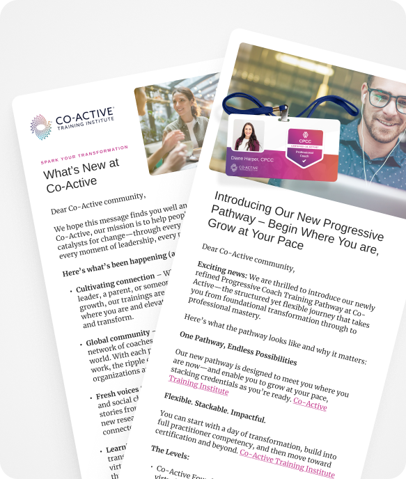 Co-Active Newsletter2